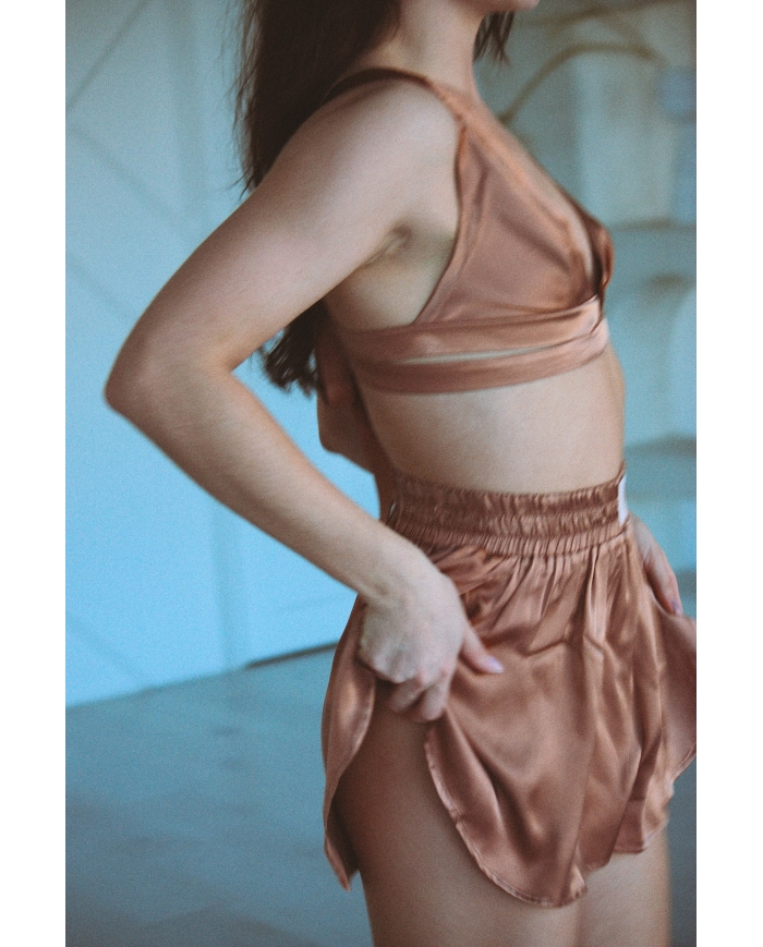 FIRA MON Siidist Set Top/Lühikesed püksid