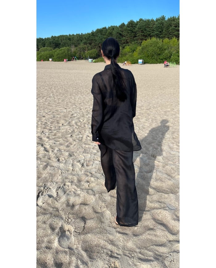 SEE YOU IN NICE Premium Linane Set Pükstega