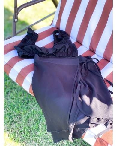 WHISPER OF THE NIGHT Viskoosist Set Top/Seelik