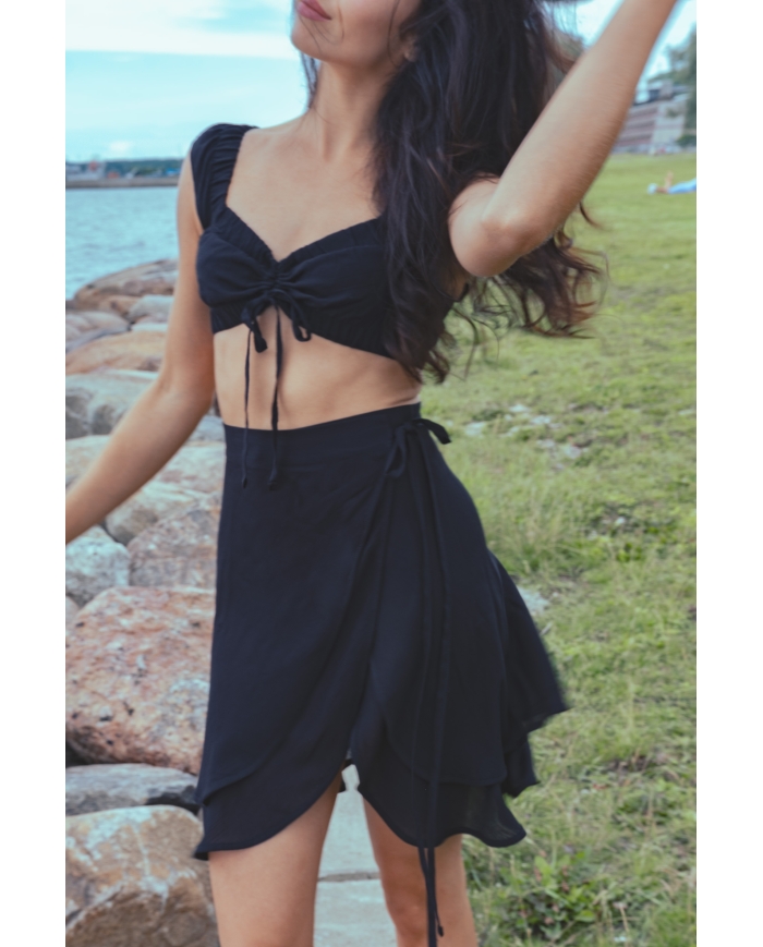 WHISPER OF THE NIGHT Viskoosist Set Top/Seelik