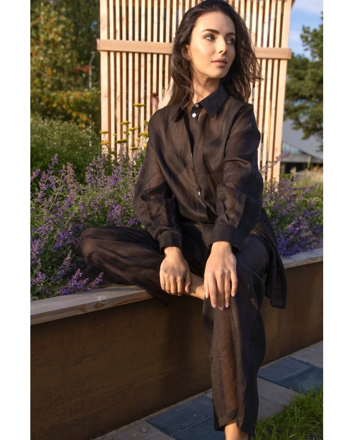 SEE YOU IN NICE Premium Linane Set Pükstega