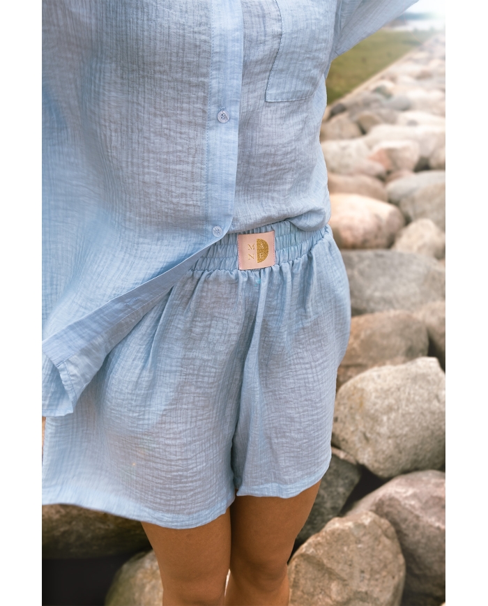 SAINT-TROPEZ Tensel/Viskoos Set Lühikeste Pükstega