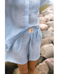 SAINT-TROPEZ Tensel/Viskoos Set Lühikeste Pükstega