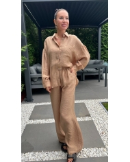 PRALINE IN CANNES 02 Tenselist/Viskoosist Komplekt Pükstega