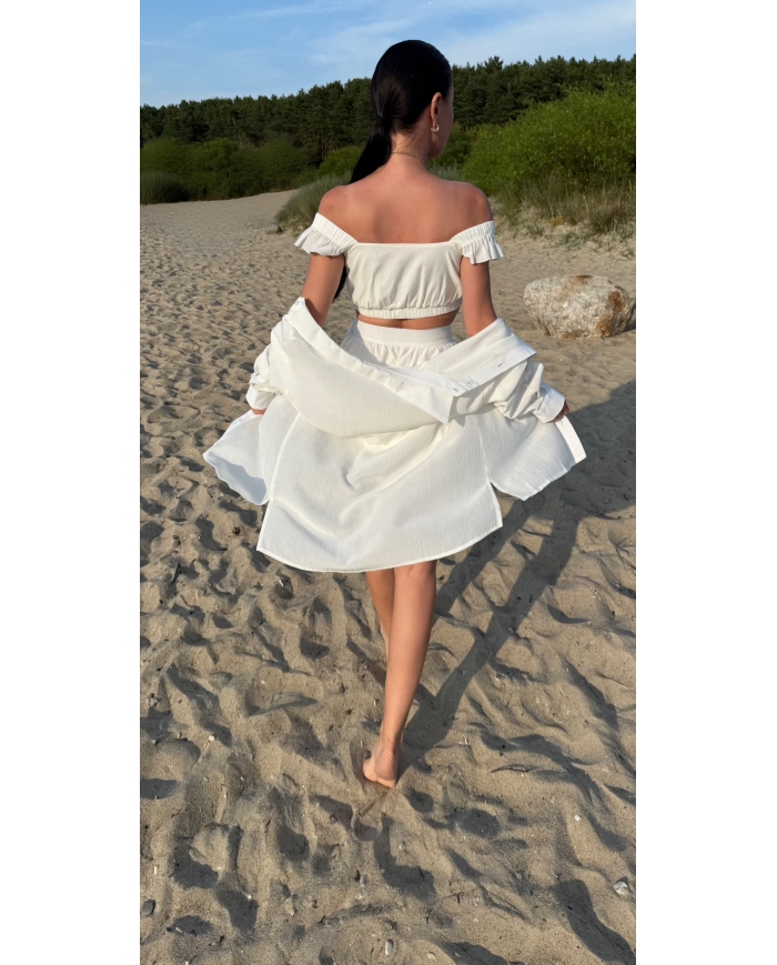 WHISPER OF THE DAY Viskoosist Komplekt/Top/Seelik/Särk