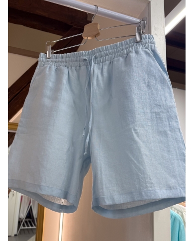 Meeste linased lühikesed püksid