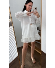 Miniseelik volangidega + särk