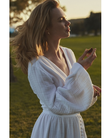 LILY Kleit kolmekordsest musliinist