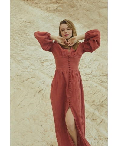 LILY Kleit Musliinist