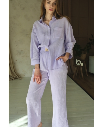 VIOLA CHARM Särk 3/4 varrukad + Püksid