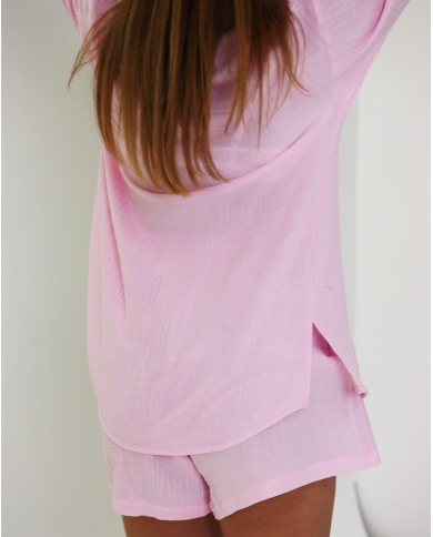 IN LOVE Musliinist Set Lühikeste Pükstega