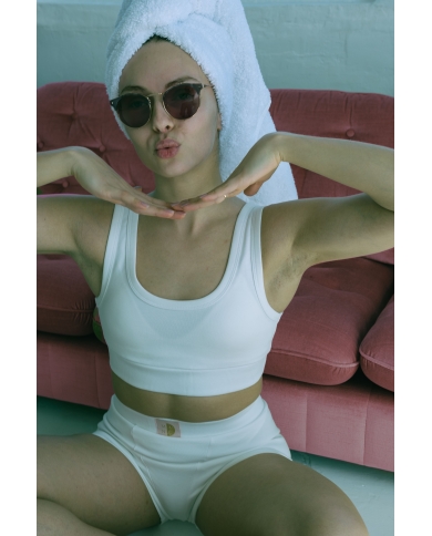 ENCHANTE Cotton Shorts Set