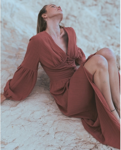 LILY Kleit Musliinist