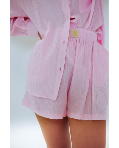 IN LOVE Musliinist Set Lühikeste Pükstega