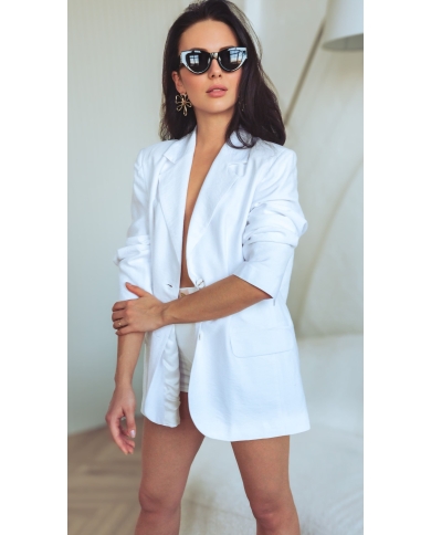 BLAN-DE-BLAN Linen Blazer